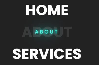 Креативный CSS hover-эффект у меню навигации.