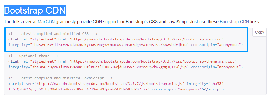 Верстка формы обратной связи 
используя Bootstrap